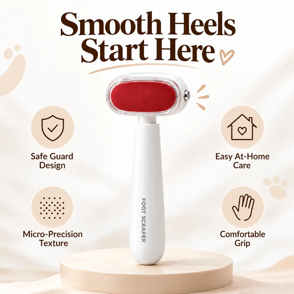 The Heel Eraser™ – Smooth Heel Foot File